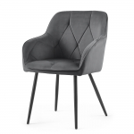 Toolide komplekt Akord Diamante, matt, grafiit v., 49.5 cm x 42.5 cm x 82.5 cm, 6 tk