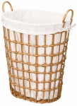 Pesukorv Kipit, 50 l, pruun v./valge v., 49 cm x 35 cm
