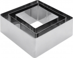 Tordi- ja koogivorm, komplekt La Cucina Square, h&otilde;be v., 10 cm x 10 cm