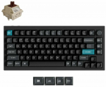 Juhtmevaba arvutiklaviatuur Keychron Q1 Ultra 8K Q1U-M3 Keychron Silk POM Brown, EN, must v.