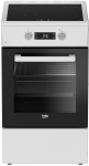 Induktsioonpliit elektriahjuga Beko FSM59305WDT