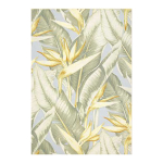 Vaip v&auml;literrassidele Home4you Isla 1, kollane v./roheline v., 230 cm x 160 cm