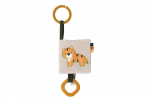 Beebi raamat Little Big Friends Jungle Tiny Friends Tiger, 28 cm, pruun v.