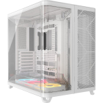 Arvuti korpus Corsair AIR 5400 LX-R RGB iCUE LINK, valge v.