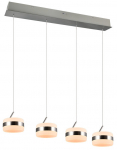 Valgusti lagi Trio Dios, LED, 2300 - 4000 &deg;K, 4 x 8 W, valge v./nikkel v.