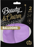 &Otilde;hupallide komplekt &uuml;mmargune GoDan Beauty & Charm, violetne v., 2 tk
