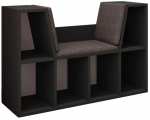 Raamaturiiul Kalune Design Livora, antratsiit v., 63 cm x 103 cm x 30 cm