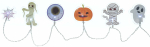 J&otilde;ulutuled lastele/t&auml;iskasvanutele, kummitus/k&otilde;rvits Finnlumor Halloween 649749, valge v.