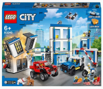 Kahjustatud pakendiga toode. Konstruktor LEGO City Politseijaoskond 60246, 743 tk