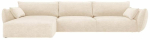 Nurgadiivan Cosmopolitan Design Matera Eden 2 Pearl, helebeež, vasak, 171 x 308 cm x 85 cm