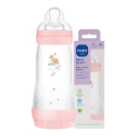 Lutipudel Mam Baby Easy Start Sealife, 320 ml, 4 kuud, roosa v.