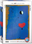 Pusle Eurographics Fine Art Joan Miro Dancer II, 68 cm x 48 cm, 1000 tk, sinine v./must v./punane v.