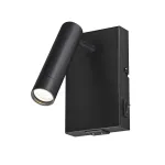 Valgusti seinale CristalRecord Slim, G9, 1 x 5 W, must v. / must v.