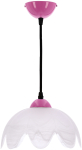 Valgusti lagi Candellux Lighting Colori 31-47977, E27, 1 x 60 W, valge v. / roosa v., 25 x 25 cm