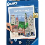 Maalimine numbrite j&auml;rgi Ravensburger CreArt Colorful, mitmev&auml;rviline