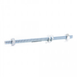 Varras Haushalt DIN 975, 200 mm x 12 mm tsingitud
