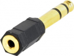 Adapter Gembird 6.35 mm to 3.5mm Audio Adapter Plug 3.5 mm female, 6.35 mm male