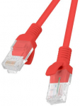 Juhe Lanberg Patchcord RJ45 Cat.5e UTP RJ-45, RJ-45, 0.5 m, punane v.