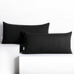 Padjap&uuml;&uuml;r Restilo Amber, must, 80 cm x 40 cm, 2 tk