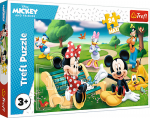 Pusle Trefl Mickey Mouse Maxi, 6 cm x 4 cm, 24 tk