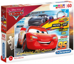 Pusle Clementoni Disney Cars 3 52868, 33.5 cm x 23.5 cm, 60 tk, mitmev&auml;rviline