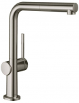 K&ouml;&ouml;gisegisti Hansgrohe Talis M54 ComfortZone 270, roostevaba teras v.