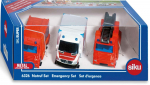 M&auml;ngu autode komplekt Siku Emergency Cars S6326, mitmev&auml;rviline