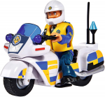M&auml;ngukujuke Simba Sam Police 109251092, 18 cm, valge/must/kollane