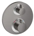 Peidetud termostaatsegisti Hansgrohe Ecostat S Brushed, kroom v.