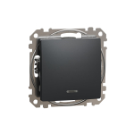 L&uuml;liti Schneider Electric Sedna Design, 1 sl., must v.