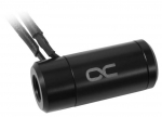 Temperatuuriandur Alphacool ES flow and temperature sensor HighFlow with speed signal, 1 l, 2.5 cm, must v.