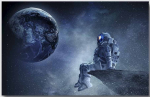 Fotomaal Wallity, nasa-005, 70 cm x 45 cm