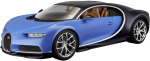M&auml;nguauto Bburago Bugatti Chiron 275724, sinine v./must v.