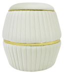 Tumba Kayoom Doric 225 4G3KU-GRN, kuld v./beež v., 51.5 cm x 51.5 cm x 53 cm