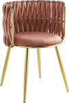 Toolide komplekt Kayoom Milla 100 H73SW-OPNK, kuldne v./roosa v., 53 cm x 57 cm x 80 cm, 2 tk