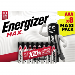 Patareid Energizer MAX BP8, AAA, 1.5 V