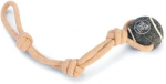 M&auml;nguasi koerale, k&ouml;is Beeztees Tennisball Cord 625633, 39 cm, &Oslash; 6 cm, hall/hele pruun