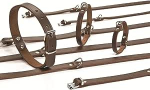 Kaelarihm koertele Beeztees, pruun v., 370 mm x 12 mm, 37