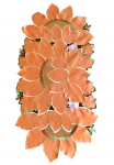 Piklik laudlina ovaalne OH-192-I, oranž v., 60 x 120 cm
