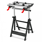 Teleskoopiline metallist t&ouml;&ouml;laud Brick 60 x 58 x (77-107) cm