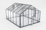Kasvuhoone Gampre Sanus Hybrid XL-10, karastatud klaas, 3.60 x 2.90 m, 6 mm