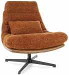 Tugitool Felicia Raven, pruun v./oranž v., 56 cm x 79 cm