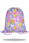 Jalan&otilde;ude kott CoolPack Hearts, roosa v., 34 cm x 42 cm x 10 cm