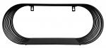 Seinariiul Domoletti, must, 43 cm x 10 cm x 18 cm