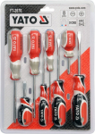 Kruvikeeraja komplekt Yato YT-2670, risti/lame, isoleeritud, 10 cm, 8 tk