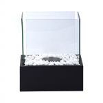 Biokamin, 30.5 cm x 24.4 cm, l&auml;bipaistev v./must v.