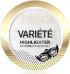 Highlighter Eveline Cosmetics Variete Extreme Shine Effect, h&otilde;be v., n02, 4.5 g