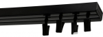 Lae kardina siin, 220 cm, must v.