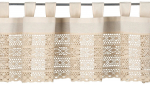 P&auml;evakardin Maddeline FZY1-02, beež, 150 cm x 35 cm