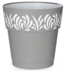 Lillepott Stefanplast Gaia, plastik, hall v.